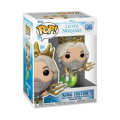 Funko-The Little Mermaid - Live Action King Triton Funko Pop! Vinyl Figure-FU70735-Legacy Toys