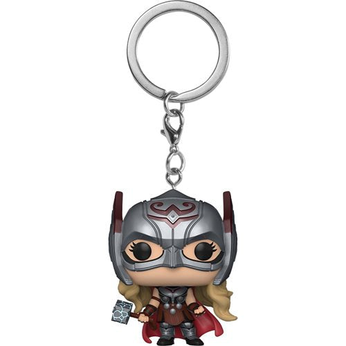 Funko-Thor: Love and Thunder - Mighty Thor Pocket Pop! Key Chain-FU62417-Legacy Toys