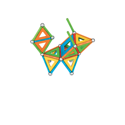 Geomag-Geomag Supercolor Panels Recycled 78 Pieces-379-Legacy Toys