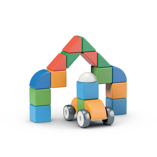 Geomag-Magicube Shapes Recycled 25 Pieces-204-Legacy Toys