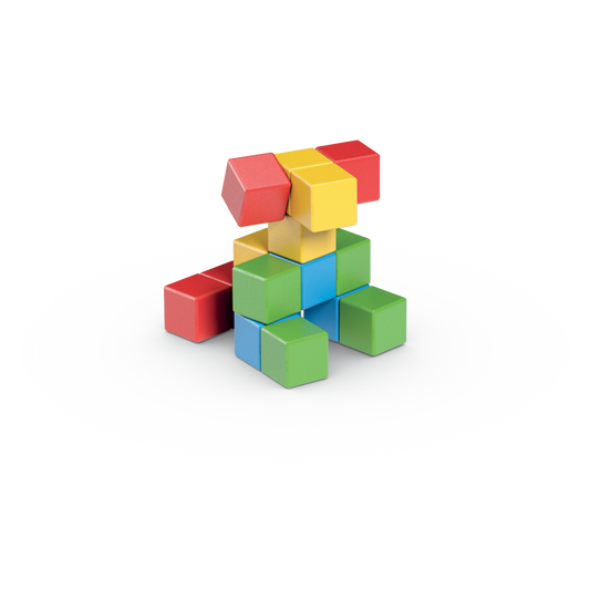 Geomag-Magicube Try Me Recycled 16 Pieces-067-Legacy Toys