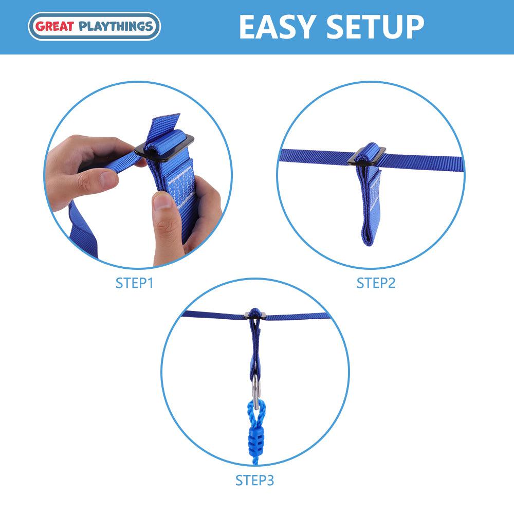 Great Playthings-Ninja Warrior Obstacle Course with 8 accessories-GP1011-Legacy Toys