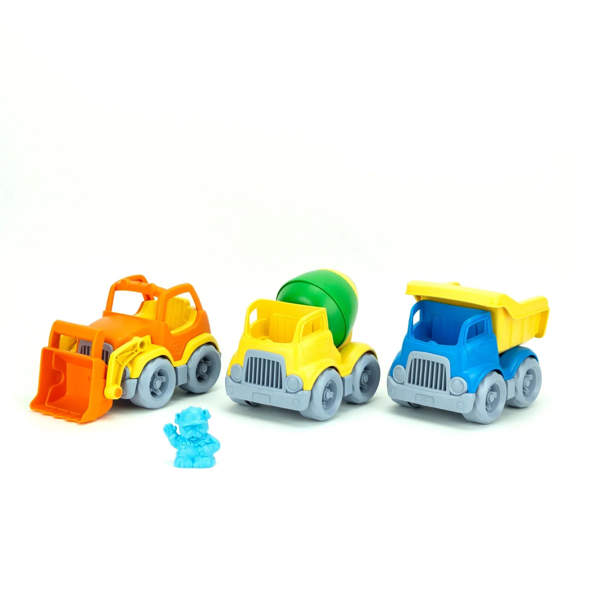 Green Toys-Construction Truck Set-CST3A-1630-Legacy Toys