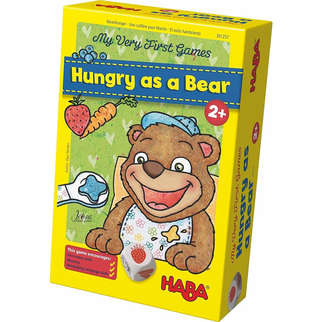 Haba-My Very First Hungry Bear-301257-Legacy Toys