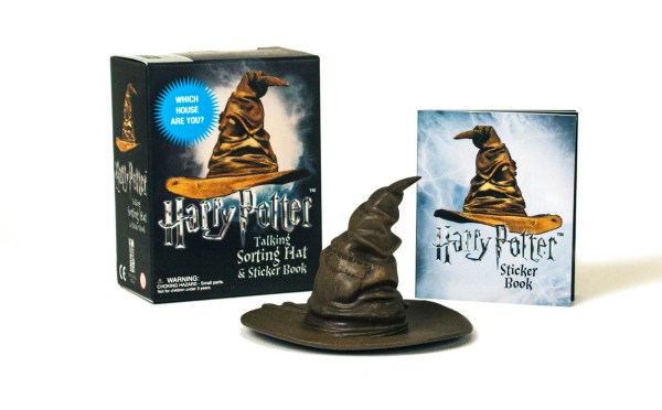 Hachette Book Group-Harry Potter Talking Sorting Hat and Sticker Book-9780762461769-Legacy Toys