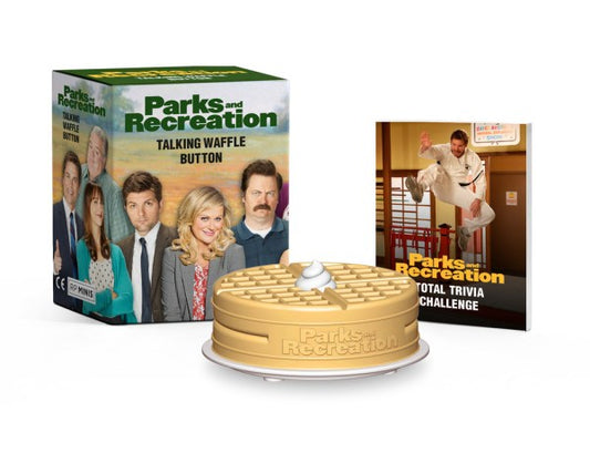 Hachette Book Group-Parks and Recreation: Talking Waffle Button-9780762498413-Legacy Toys