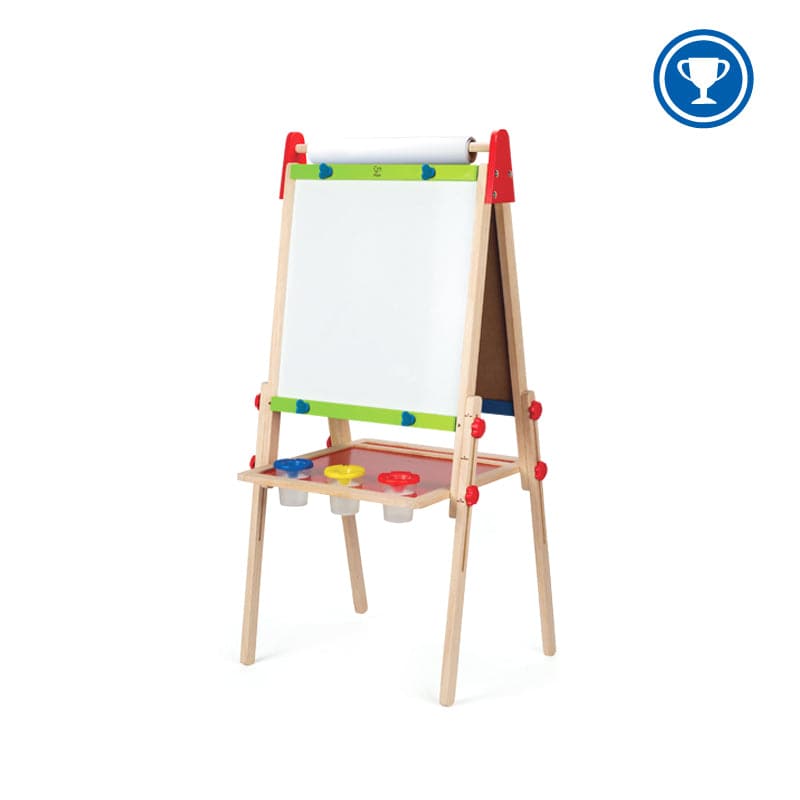 Hape-All-in-1 Magnetic Easel-E1010B-Legacy Toys