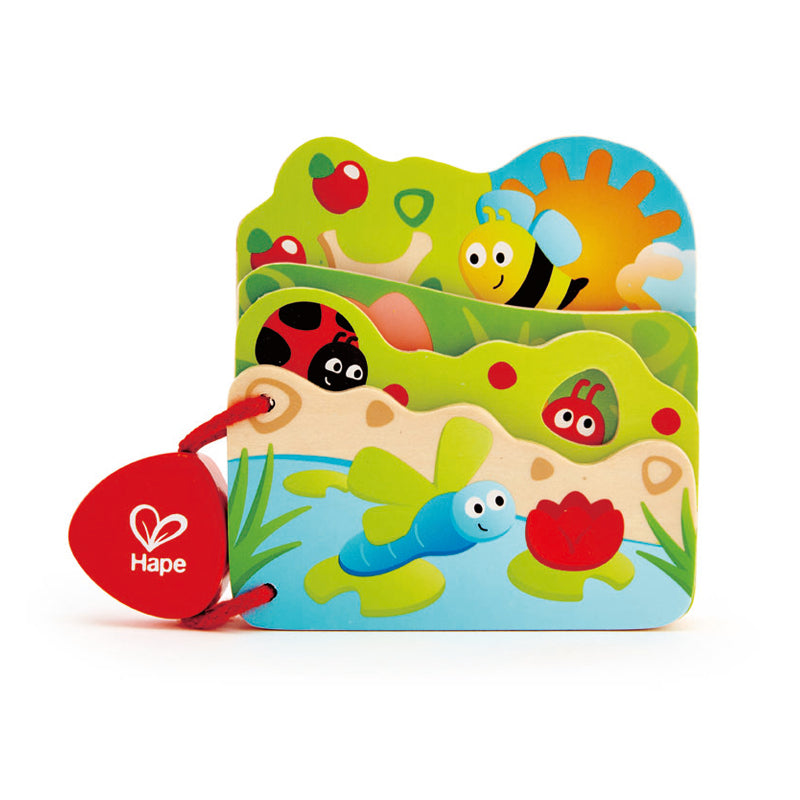 Hape-Baby's Bug Book-E0043-Legacy Toys