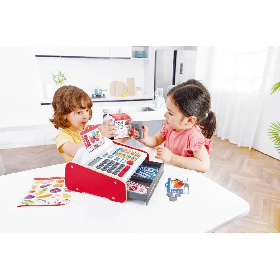 Hape-Beep 'N' Buy Cash Register-E3184-Legacy Toys