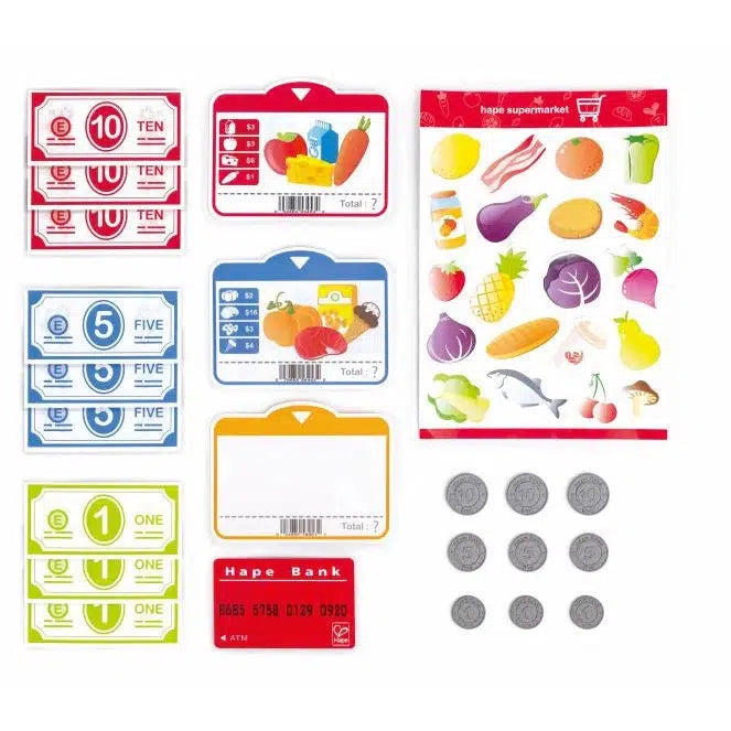 Hape-Beep 'N' Buy Cash Register-E3184-Legacy Toys