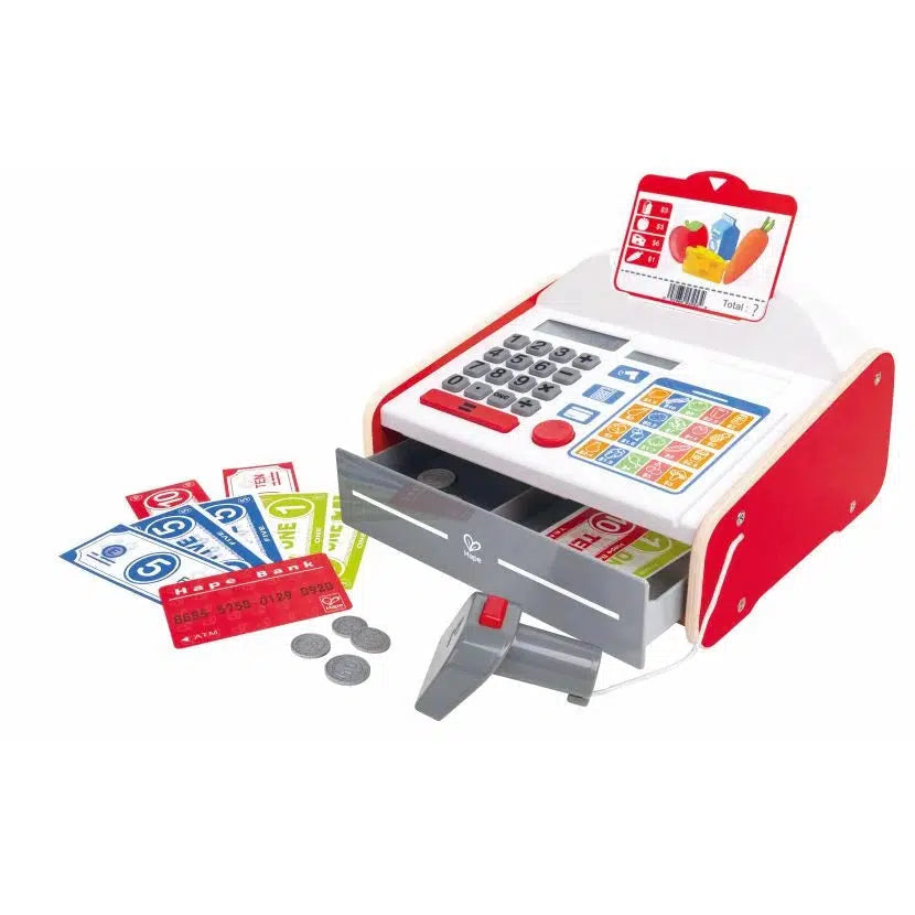 Hape-Beep 'N' Buy Cash Register-E3184-Legacy Toys