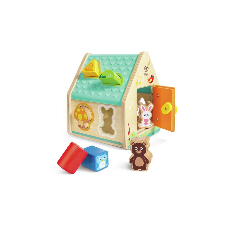 Hape-Critter House Shape Sorter-E0515-Legacy Toys