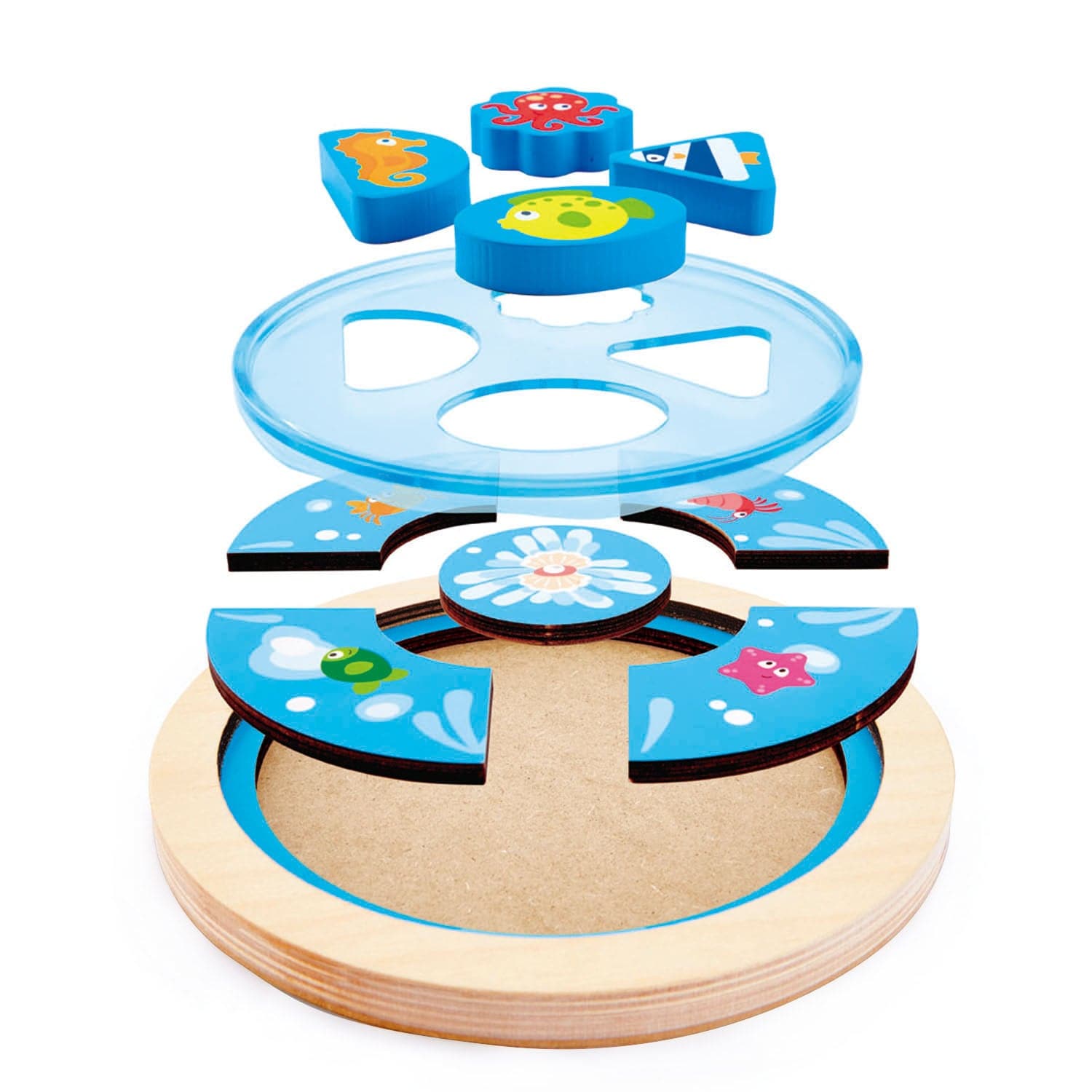 Hape-Deep Sea Discovery Puzzle-E1604-Legacy Toys