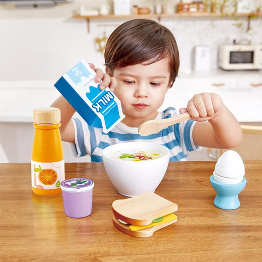 Hape-Delicious Breakfast Playset-E3172-Legacy Toys
