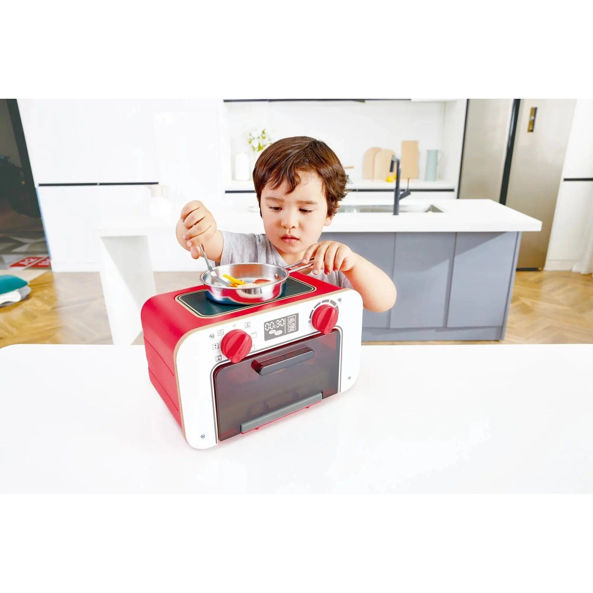 Hape-Hape My Baking Oven With Magic Cookies-E3183-Legacy Toys