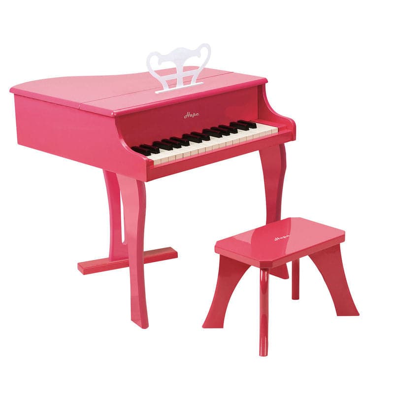 Hape-Happy Grand Piano - Pink-E0319B-Legacy Toys