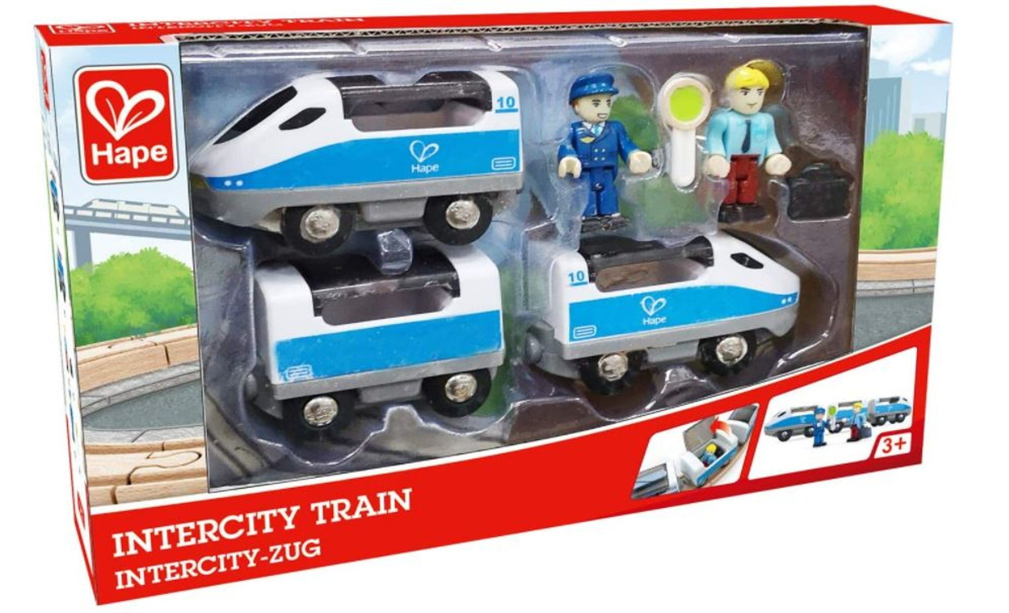 Hape-Intercity Train-E3728-Legacy Toys