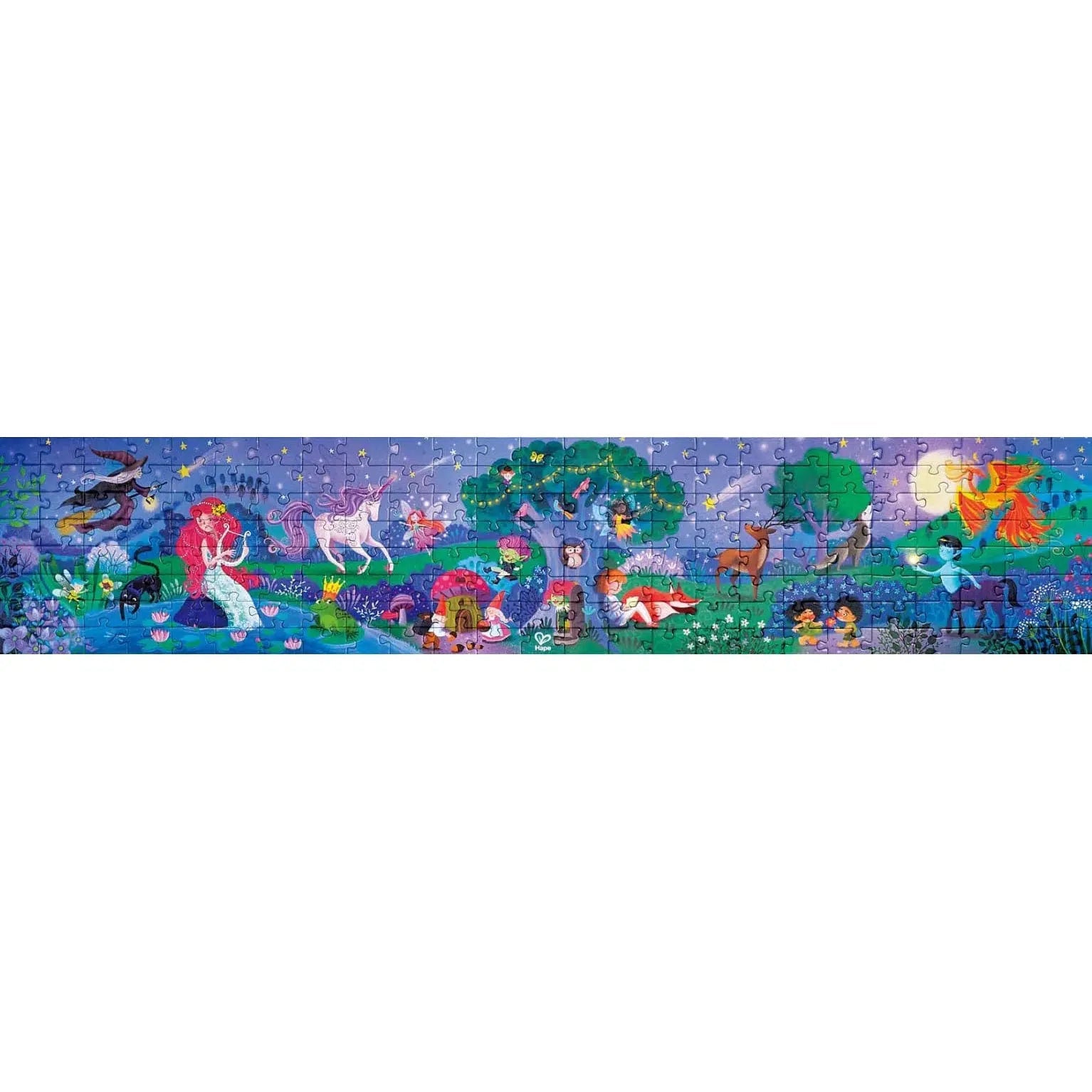 Hape-Magic Forest Puzzle - Glow in the Dark-E1633-Legacy Toys