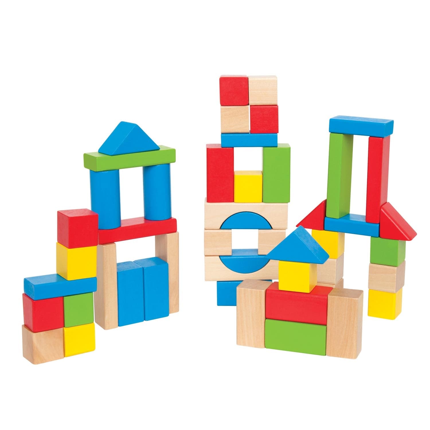 Hape-Maple Blocks - 50 Pieces-E0409-Legacy Toys