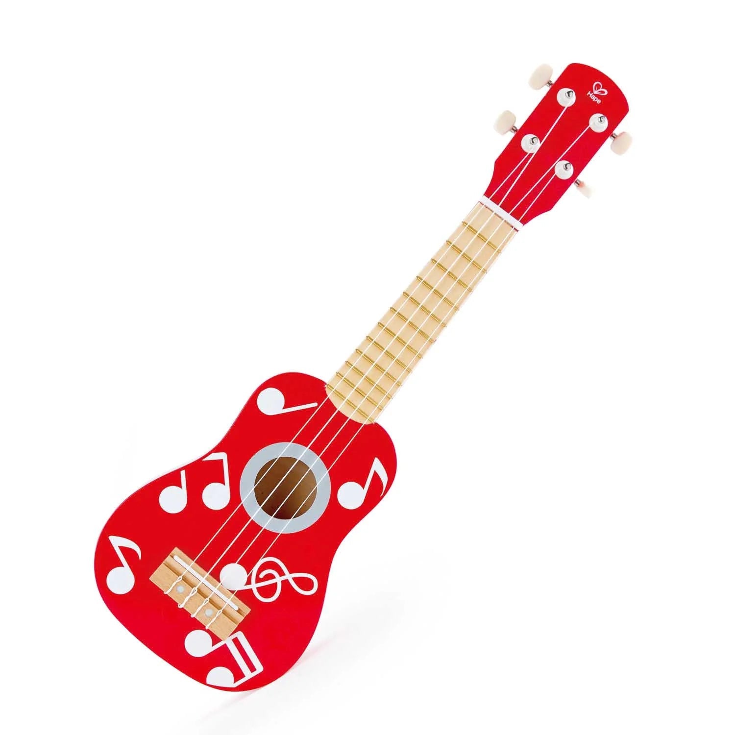 Hape-Rock Star Ukulele - Red-E0603-Legacy Toys