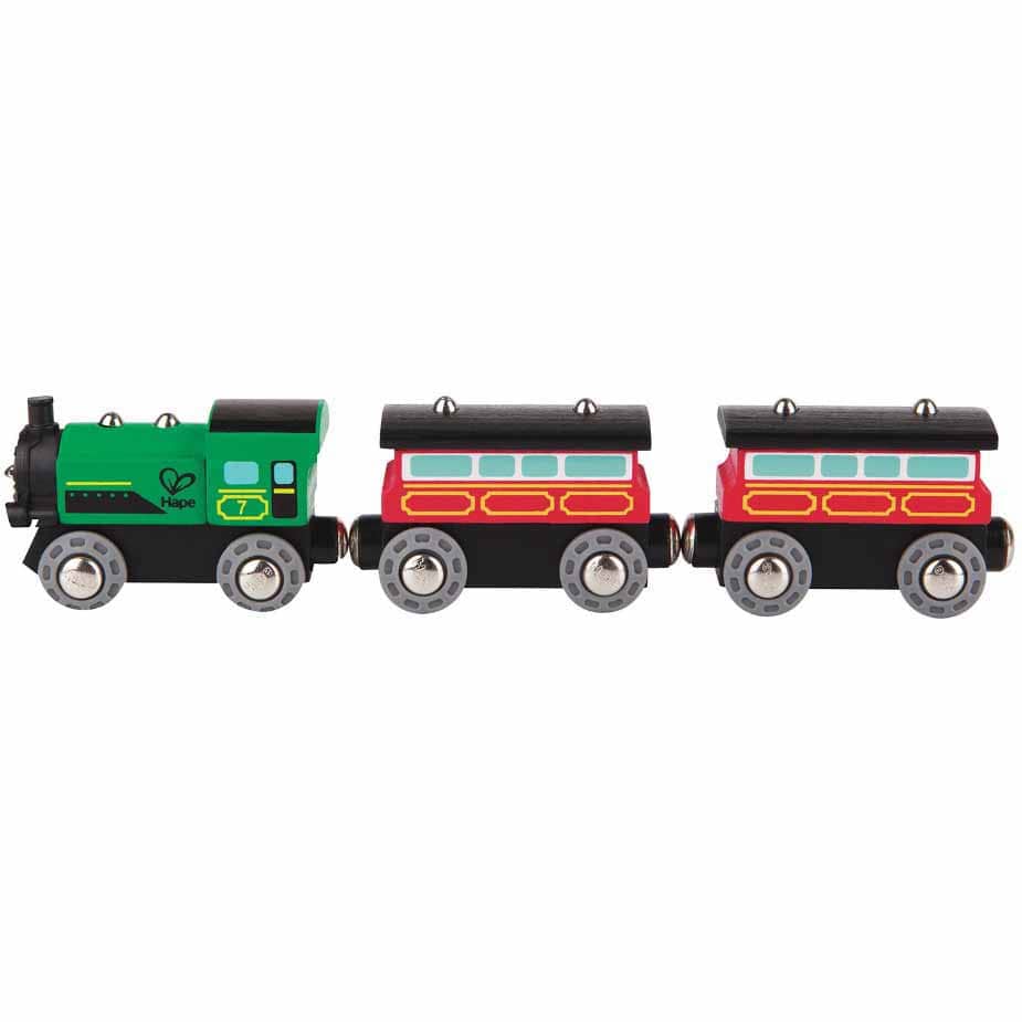 Hape-Steam-Era Passenger Train-E3719-Legacy Toys
