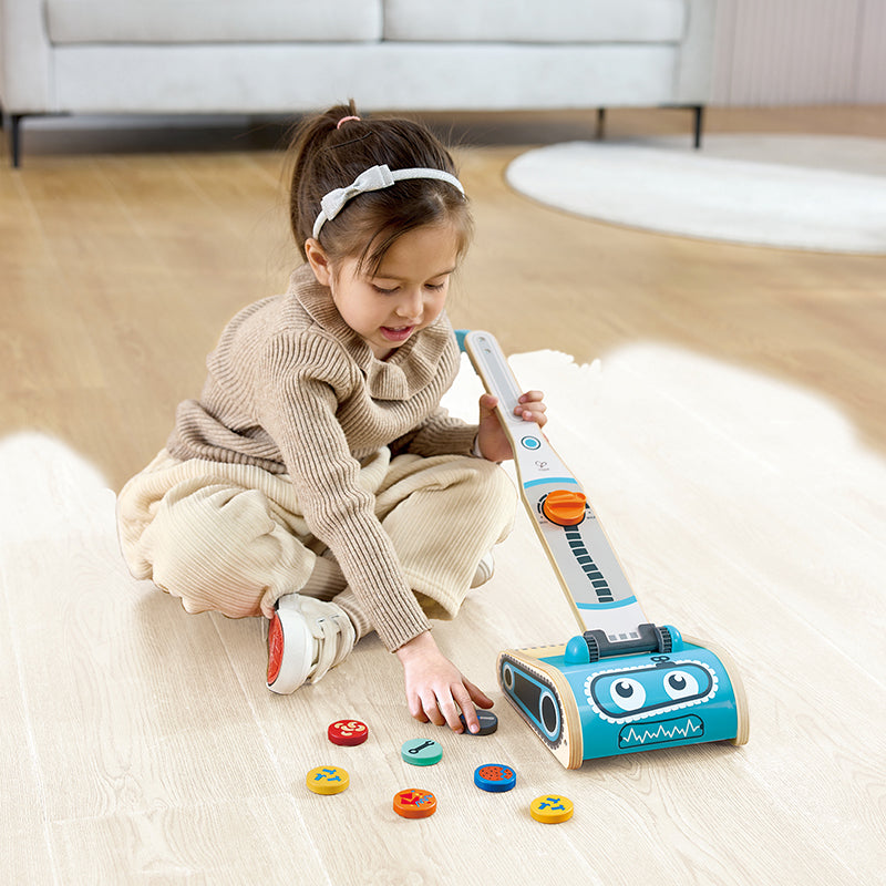 Hape-Vacuum Playset-E3056-Legacy Toys