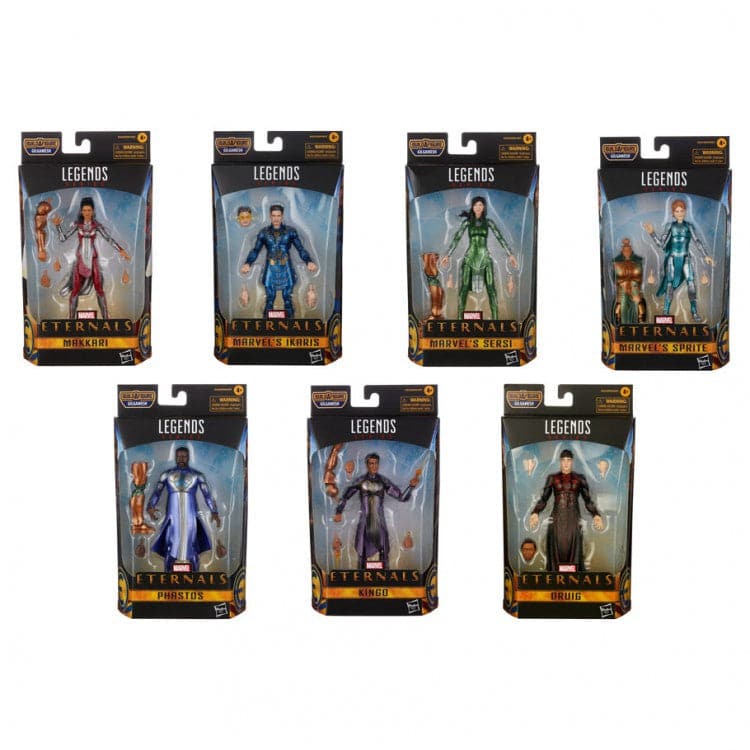 Hasbro-Marvel Legends: The Eternals 6" Action Figure Toy Assorted -Legacy Toys