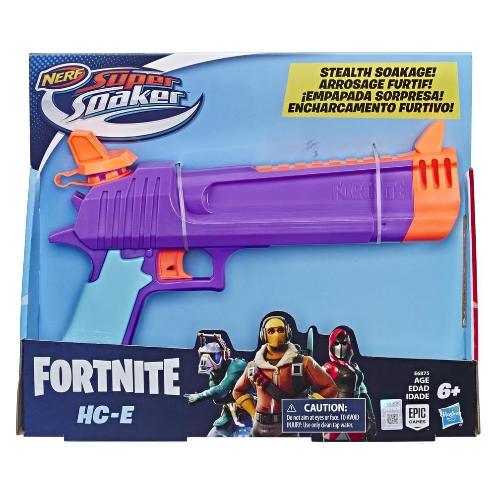 Hasbro-Nerf Super Soaker Fortnite HC E Water Gun-E6875-Legacy Toys