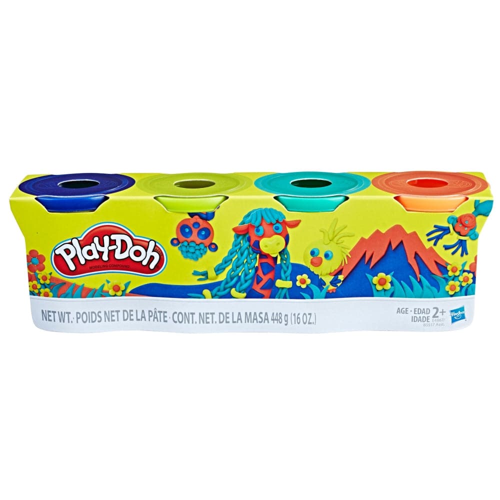 Hasbro-Play-Doh: 4oz Color Assortment--Legacy Toys