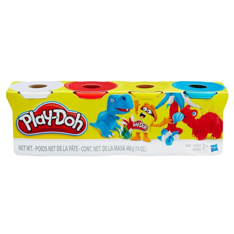 Hasbro-Play-Doh: 4oz Color Assortment--Legacy Toys