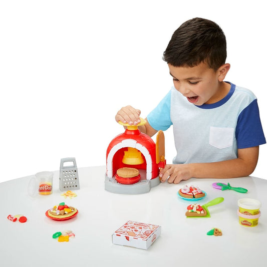 Hasbro-Play-Doh Kitchen Creations Pizza Oven Playset-F4373-Legacy Toys