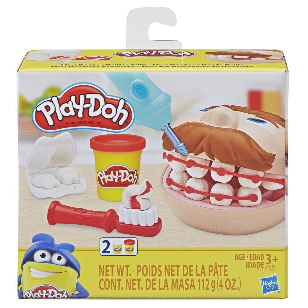Hasbro-Play-Doh Mini Classics Assorted-E4919-Mini Doctor Drill 'n Fill-Legacy Toys