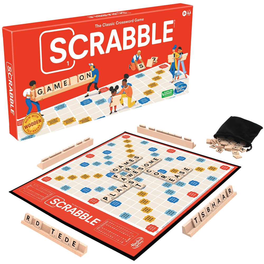 Hasbro-Scrabble Board Game-F42040000-Legacy Toys