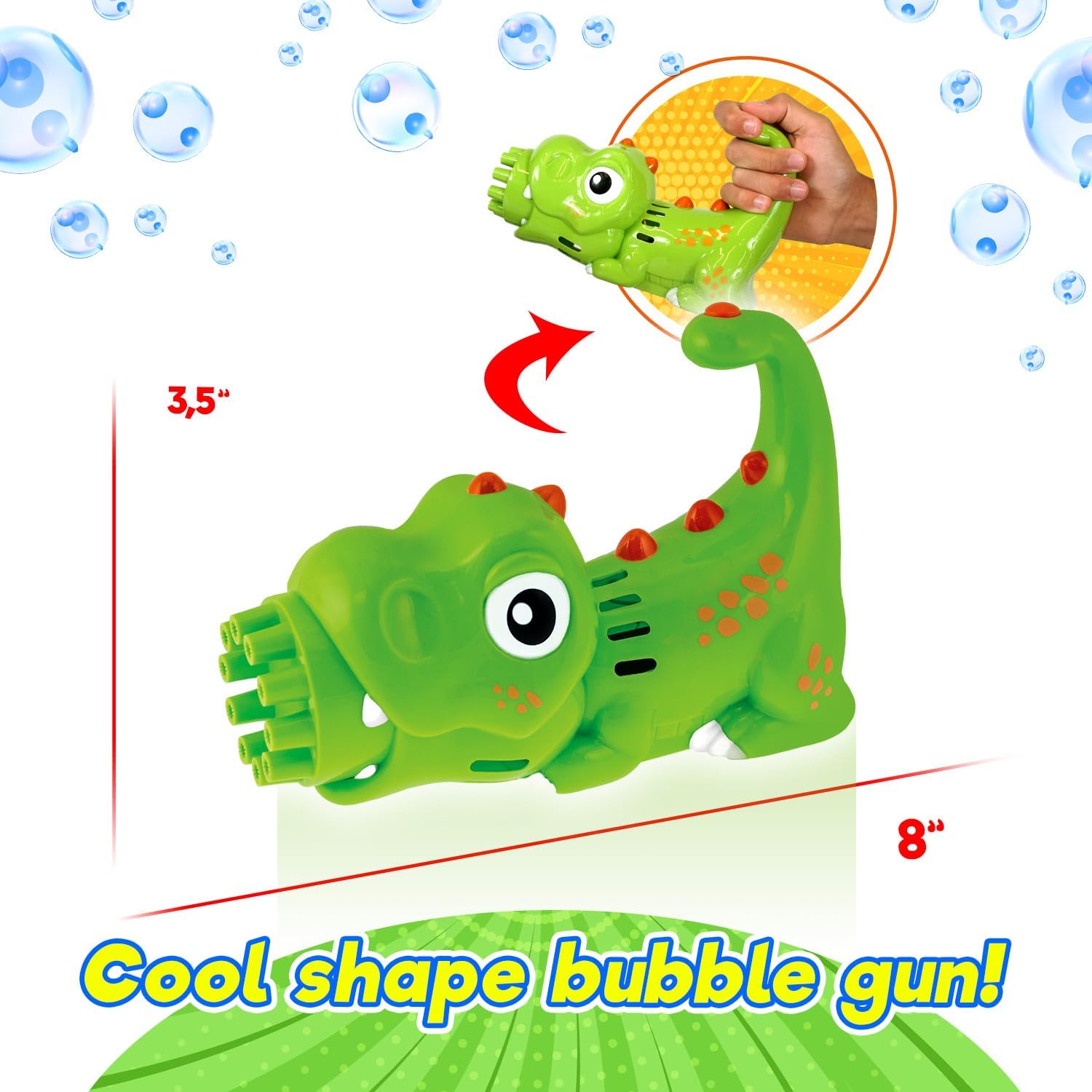 JA-RU-Blitz Bubble Blitzer Animal Assorted Styles-1571-Legacy Toys