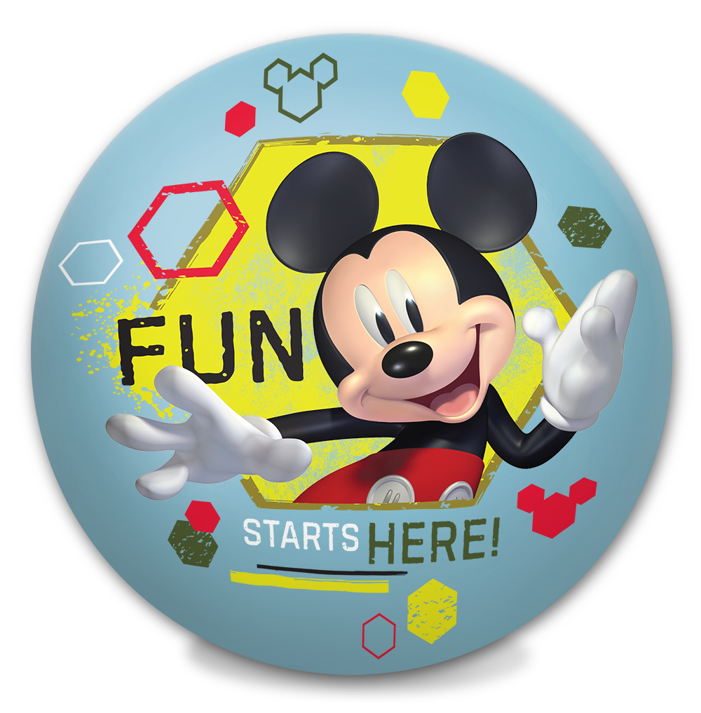 JA-RU-Disney / Marvel Foam Ball-56902d-Mickey-Legacy Toys