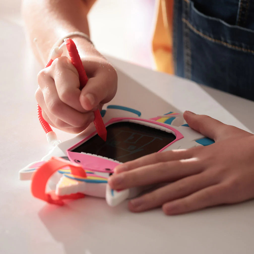 Kent Displays-Boogie Board Sketch Pals e-Writer Tablet Lilly the Unicorn-JFBP1U001-Legacy Toys