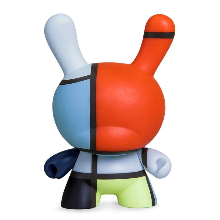 Kid Robot-The Met 8" Masterpiece Dunny - Mondrian Composition Limited Edition of 1100-KR17162-Legacy Toys