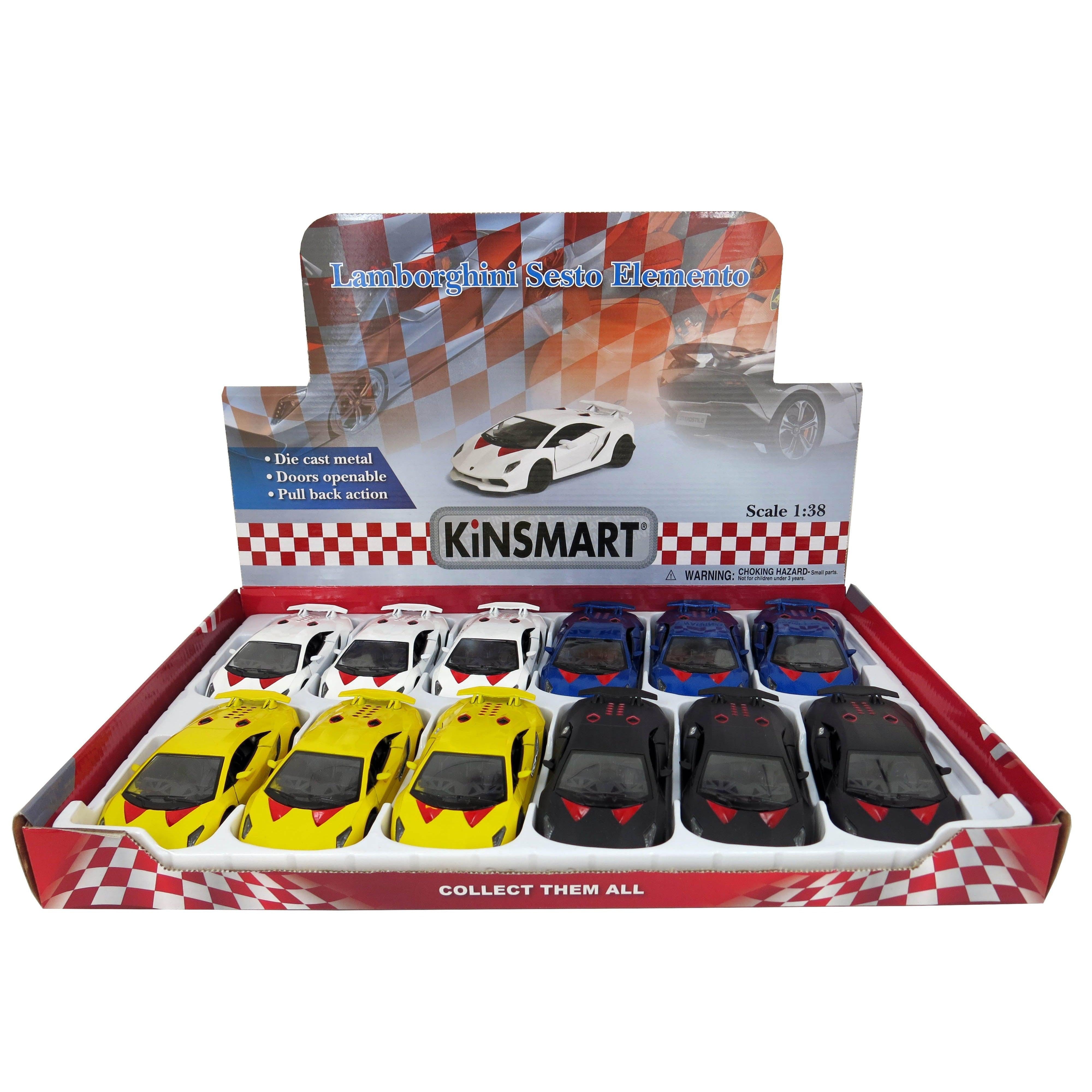 Kinsmart-5" Diecast Lamborghini Sesto Elemento-MC-55903-Legacy Toys
