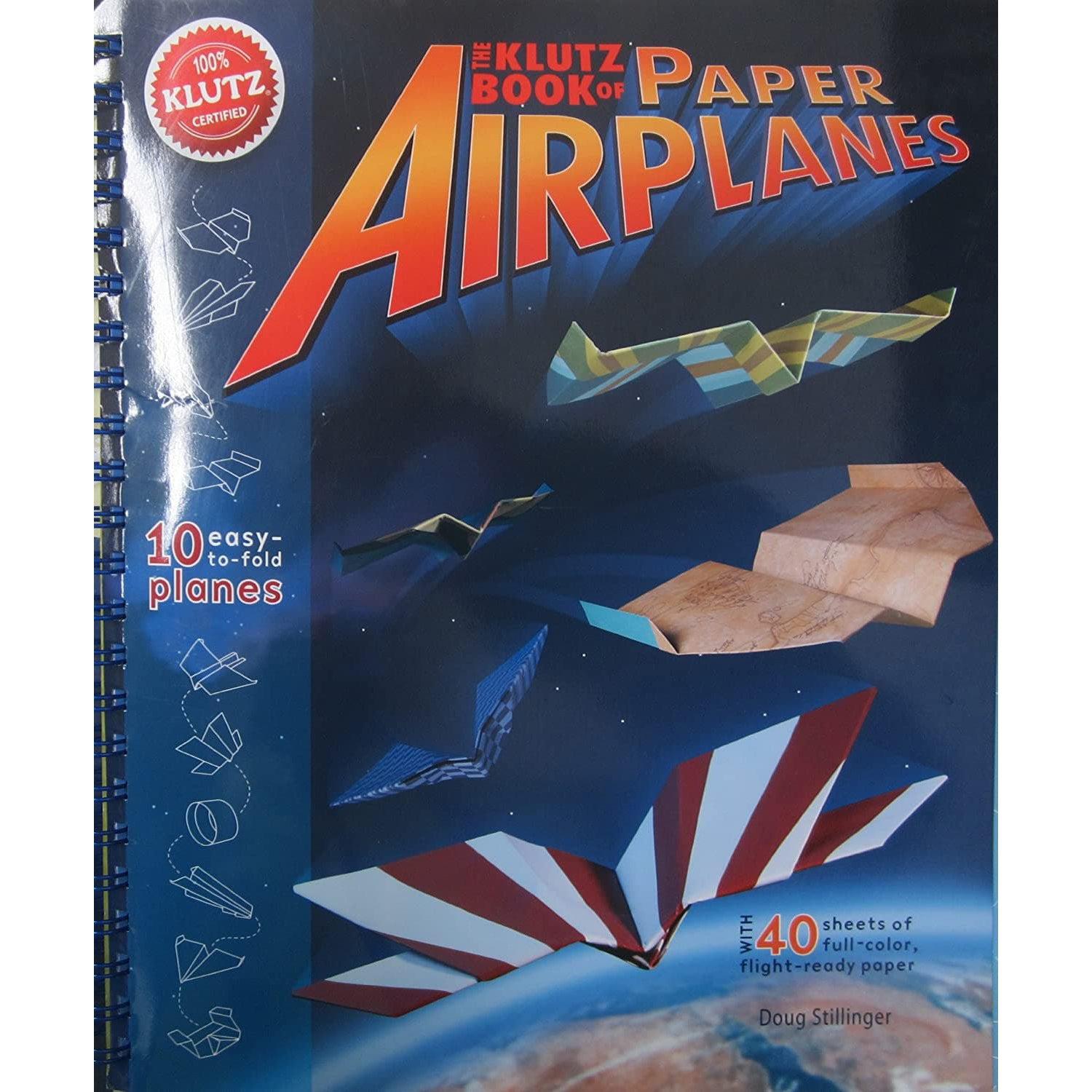 Klutz-Klutz Book of Paper Airplanes-436523-Legacy Toys