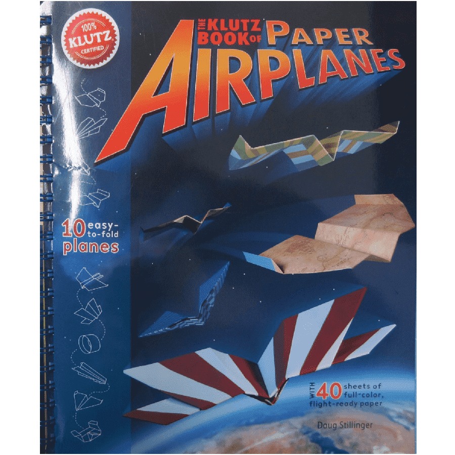 Klutz-Klutz Book of Paper Airplanes-436523-Legacy Toys
