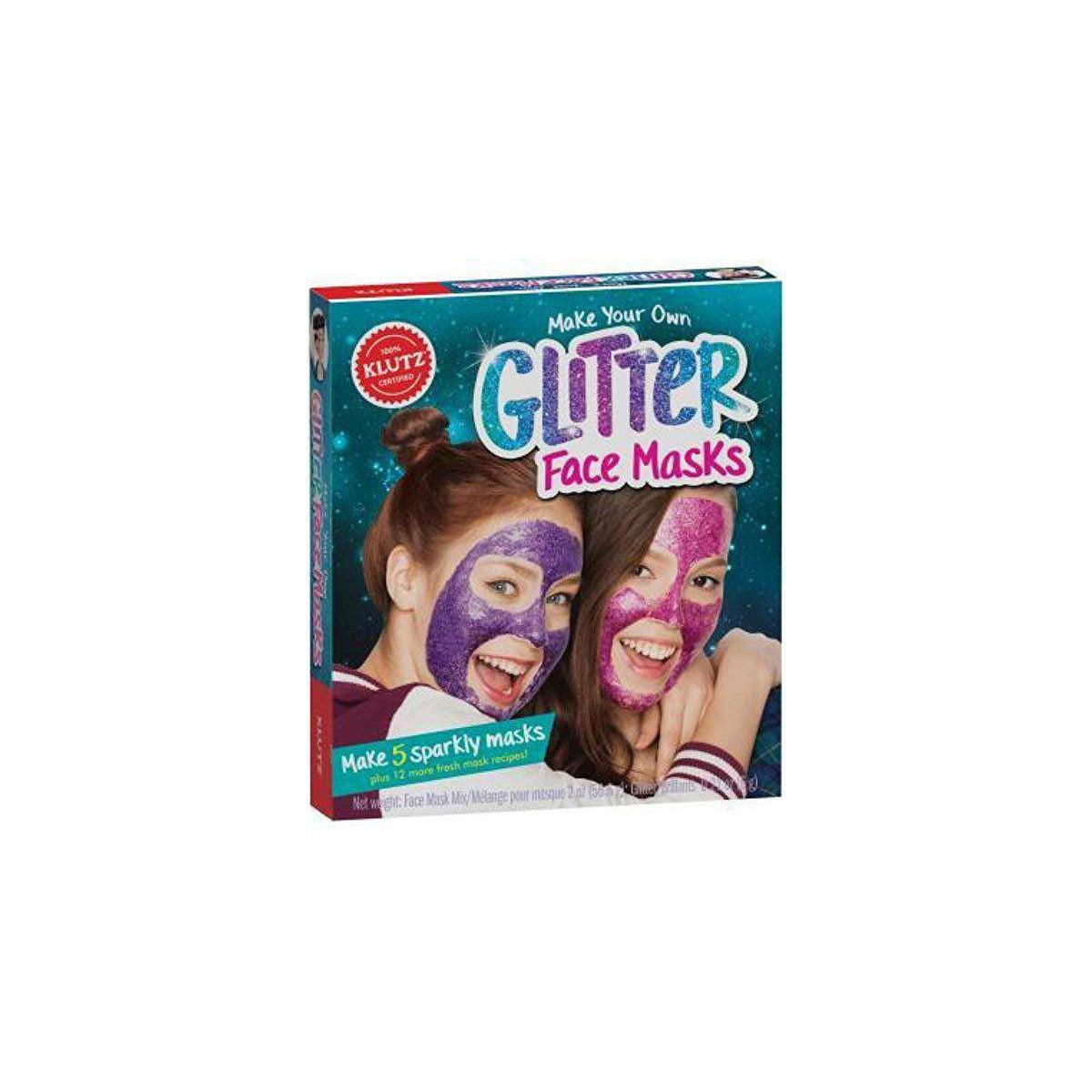 Klutz-Make Your Own Glitter Face Masks-9781338533484-Legacy Toys