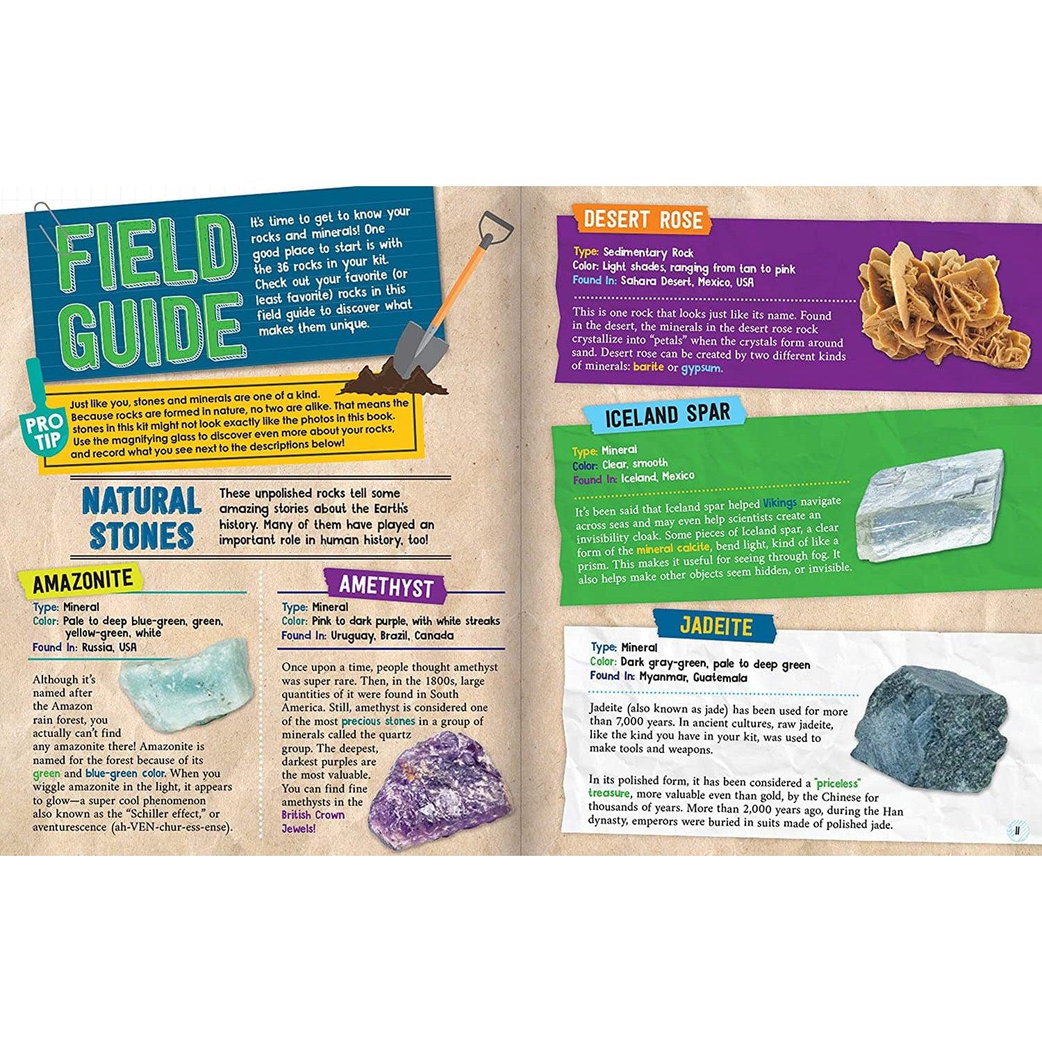 Klutz-Maker Lab Rocks, Gems, & Geodes-9781338575729-Legacy Toys