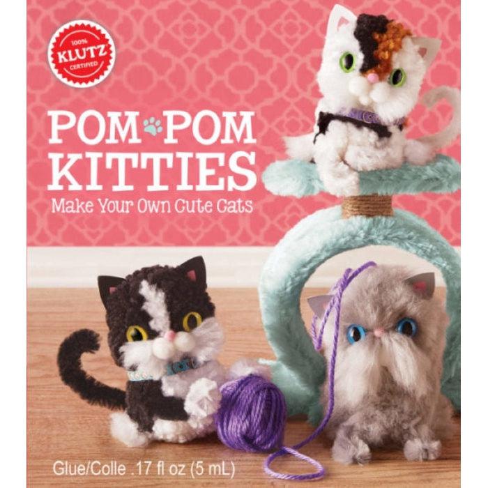 Klutz-Pom Pom Kitties: Make Your Own Cute Cats-9781338106435-Legacy Toys