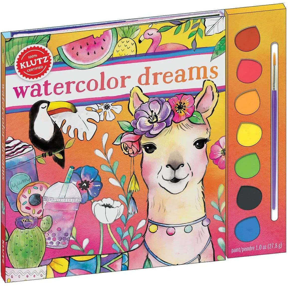 Klutz-Watercolor Dreams-9781338356588-Legacy Toys
