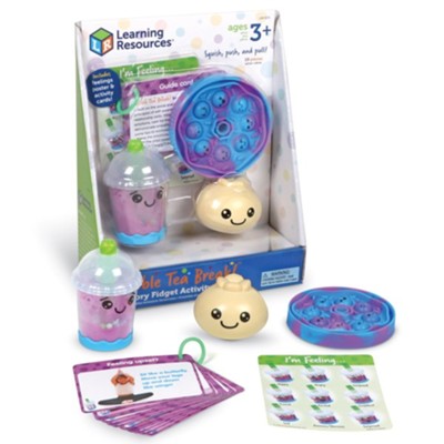 Learning Resources-Bubble Tea Break! Sensory Fidget Activity Set-LER5575-Legacy Toys