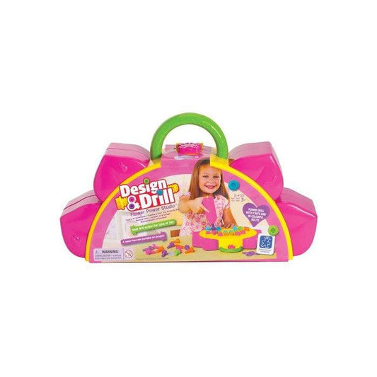Learning Resources-Design & Drill - Flower Power Studio-4123-Legacy Toys