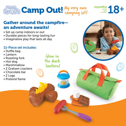 Learning Resources-New Sprouts Camp Out!-LER9247-Legacy Toys