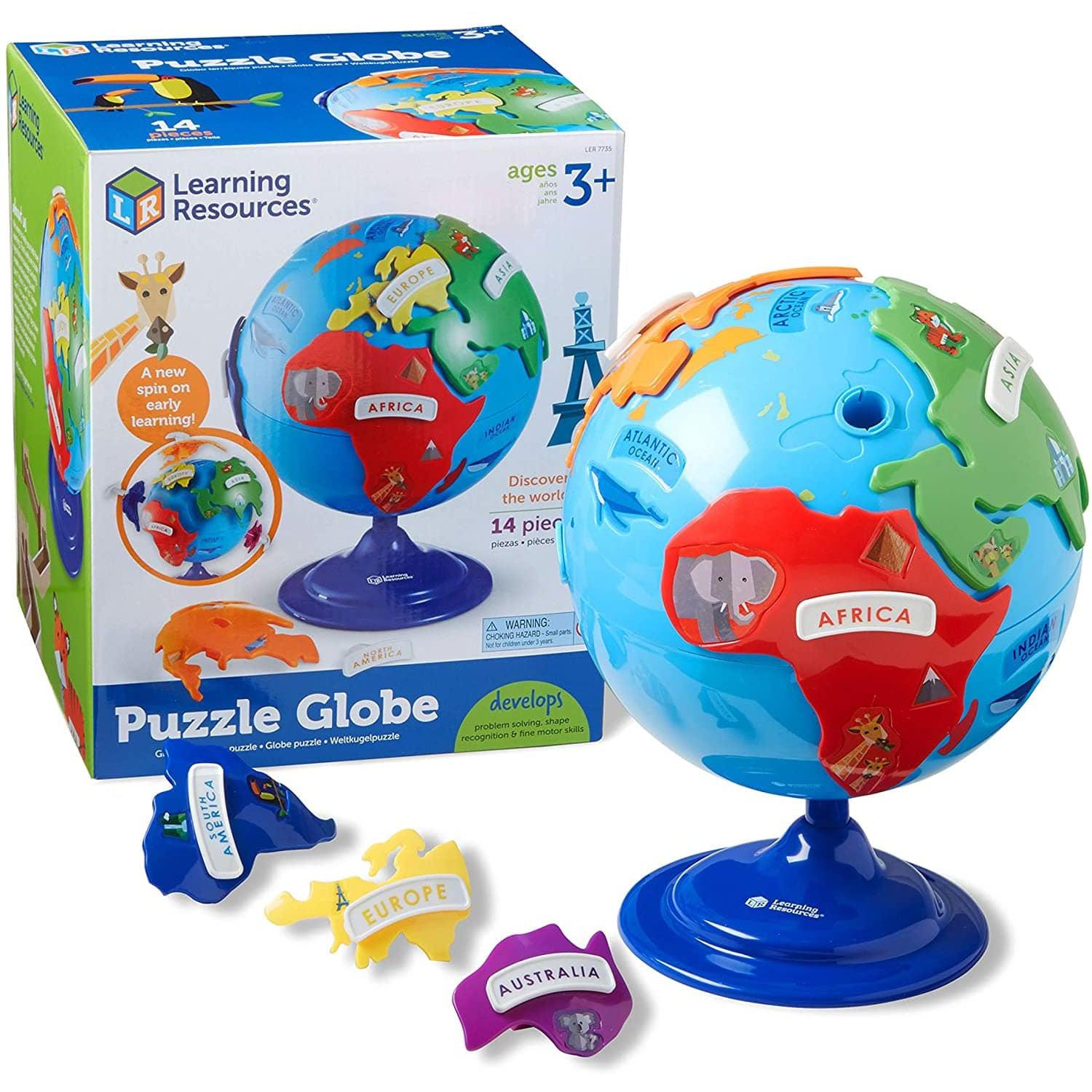 Learning Resources-Puzzle Globe-LER7735-Legacy Toys