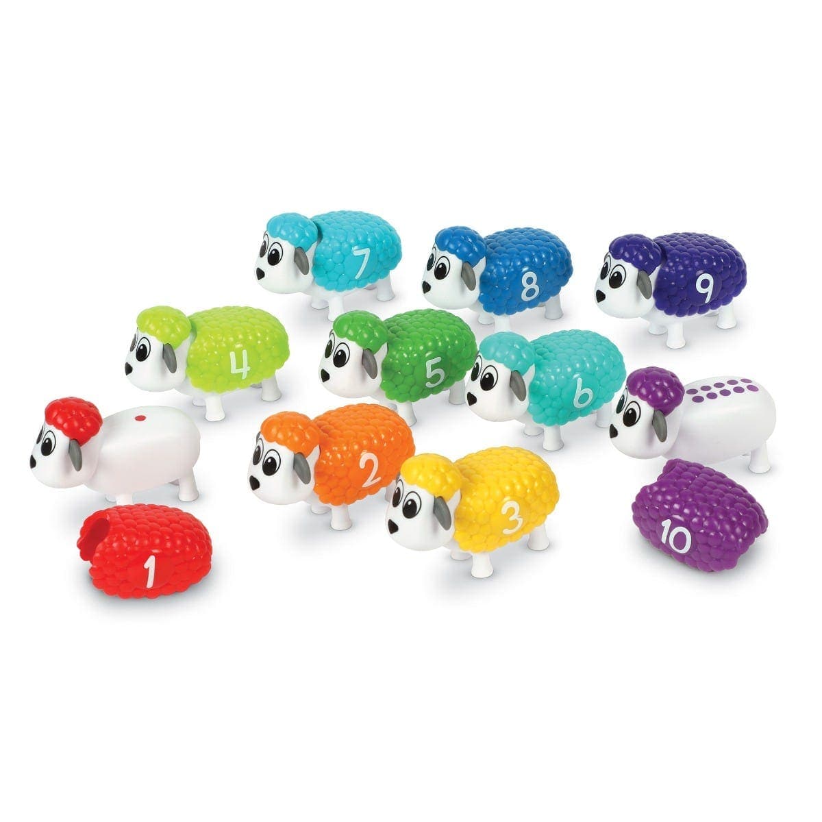 Learning Resources-Snap-n-Learn Counting Sheep-LER6712-Legacy Toys