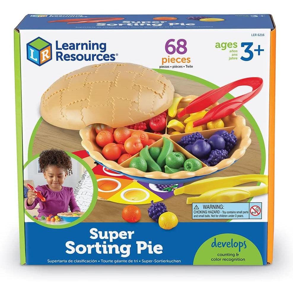 Learning Resources-Super Sorting Pie-LER6216-Legacy Toys